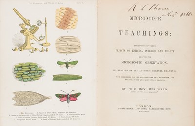 Lot 323 - Ward (Hon. Mrs. [Mary]). Microscope Teachings..., 1st edition, London, 1864