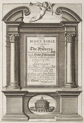 Lot 245 - Bible [English]. The Holy Bible, engravings by Sturt, Oxford, 1683..., and others