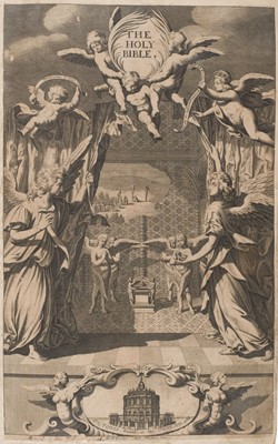 Lot 248 - Bible [English]. The Holy Bible, Oxford, 1685, & Book of Common Prayer, London, 1633