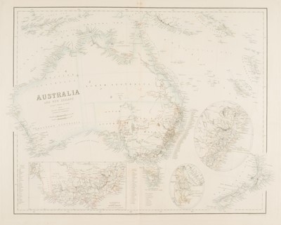 Lot 488 - Swanston (G. H.). The Companion Atlas of the Gazetteer of the World, six parts only, 1854