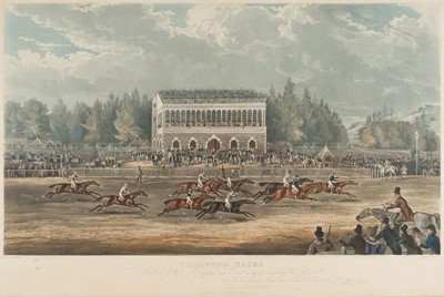 Lot 570 - Pyall (H.). Goodwood Races..., published by Thomas McLean, 1834