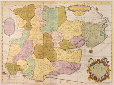 Lot 441 - Essex. Morden (Robert & Pask Joseph), To the Nobility and Gentry of Essex..., circa 1700