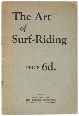 Lot 626 - Funnell (Ronald S.). The Art of Surf-Riding, 1st edition, Newquay, [1934]