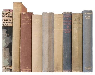 Lot 629 - Hemingway (Ernest). A Farewell to Arms, 1st UK edition, 1929, and 8 others including Virginia Woolf