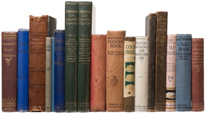 Lot 601 - 1894 Marshall (Agnes B.). Fancy Ices, 1st ed, 1894, & other confectionery cookery books