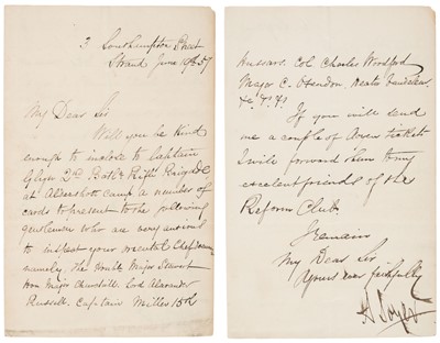 Lot 595 - 1857 Soyer (Alexis). Culinary Campaign, 1st ed, 1857, Gastronomic Regenerator, 1849, & other Soyer books