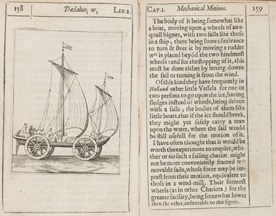 Lot 217 - [Wilkins, John]. Mathematicall Magick..., 1st edition, London: M.F. for Sa. Gellibrand, 1648