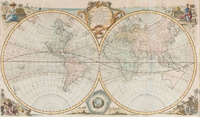 Lot 503 - World. Bowen (E.), A New & Accurate Map of all the known World...
