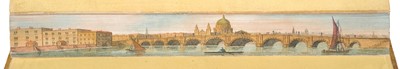 Lot 306 - Fore-edge painting. The Omnipotence and Wisdom of Jehovah, 1842