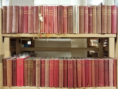 Lot 720 - Baedeker Guides. A collection of Baedeker travel guides of Europe, mixed editions, circa 1883-1911, approximately 90 volumes