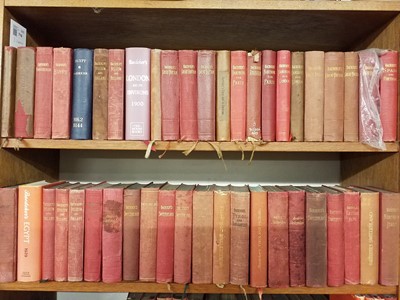 Lot 716 - Baedeker Guides. A collection of Baedeker travel guides of Europe, mixed editions, circa 1890-1910, approximately 90 volumes
