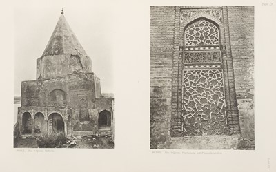 Lot 66 - Sarre (Friedrich, & E Herzfeld). Archäologische Reise im Euphrat & Tigris-Gebiet, 4 vols, 1911-20