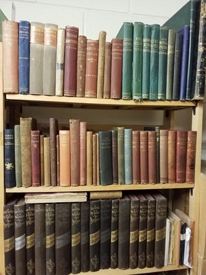 Lot 673 - Literature. A large collection of mostly mid-late 19th-Century literature, including travel reference