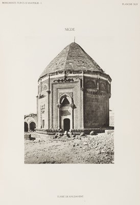 Lot 49 - Gabriel (Albert). Monuments Turcs d'Anatolie & Voyages Archéologiques dans la Turquie Orientale