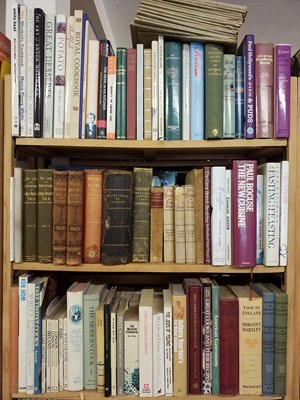 Lot 705 - Cookery. A large collection of cookery & modern cookery reference
