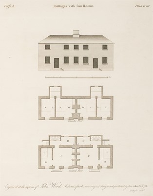 Lot 410 - Wood (John). A Series of Plans for Cottages or Habitations of the Labourer, 1806
