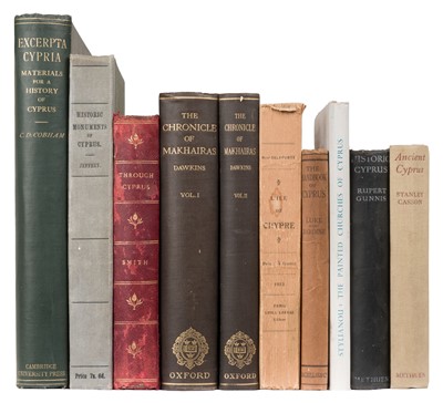 Lot 41 - Cobham (Claude Delaval). Excerpta Cypria: Materials for a History of Cyprus, 1908, and others