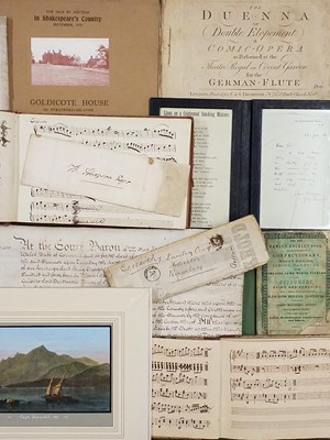 Lot 665 - Miscellaneous Ephemera, 18th to 20th century