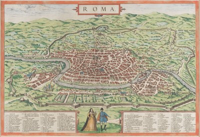 Lot 482 - Rome. Braun (Georg & Frans Hogenberg), Roma, Cologne [1572 or later]