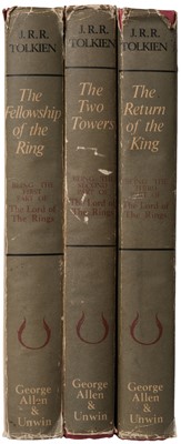 Lot 653 - Tolkien (J. R. R.) The Lord of the Rings, 3 vols, 2nd edition, 1966
