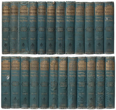 Lot 651 - Strand Magazine. The Strand Magazine, vols 1-24, 1891-1902