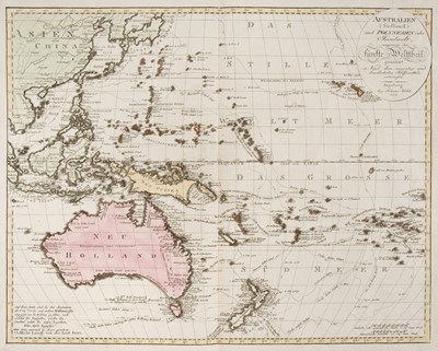 Lot 418 - Australasia. Walch (Johann), Australien (Südland) auch Polynesien..., 1802