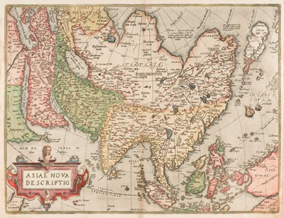Lot 416 - Asia. Ortelius (Abraham), Asiae nova Descriptio, [1575 or later]