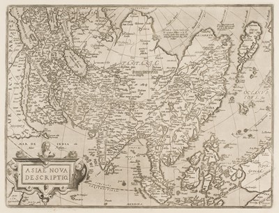 Lot 417 - Asia. Ortelius (Abraham), Asiae nova Descriptio, [1575 or later]