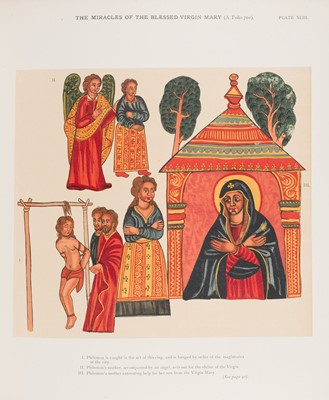 Lot 611 - Budge (E.A. Wallis). The Miracles of the Blessed Virgin Mary, and The Life of Hannâ…, London, 1900