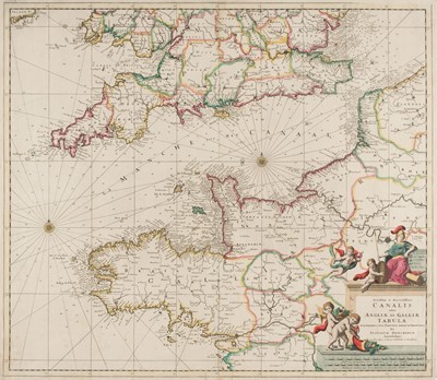 Lot 484 - Sea Charts. A collection of ten charts, 18th & 19th century