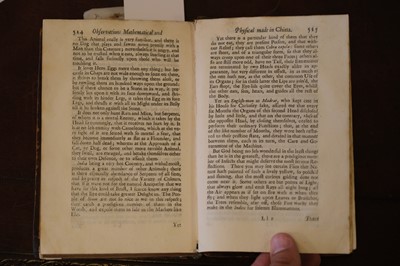 Lot 22 - Le Compte (Louis Daniel). Memoirs and Observations... Empire of China, 1st English edition, 1697