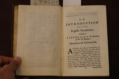 Lot 22 - Le Compte (Louis Daniel). Memoirs and Observations... Empire of China, 1st English edition, 1697