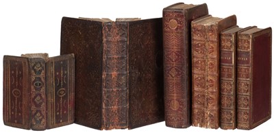 Lot 279 - Bindings. The Book of Common Prayer, Dublin, 1773, & The Holy Bible, Edinburgh, 1754, & others