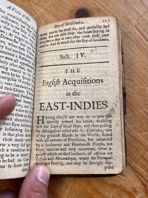 Lot 10 - Crouch (Nathaniel). A View of the English Acquisitions in Guinea and the East-Indies, 1686