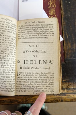 Lot 10 - Crouch (Nathaniel). A View of the English Acquisitions in Guinea and the East-Indies, 1686