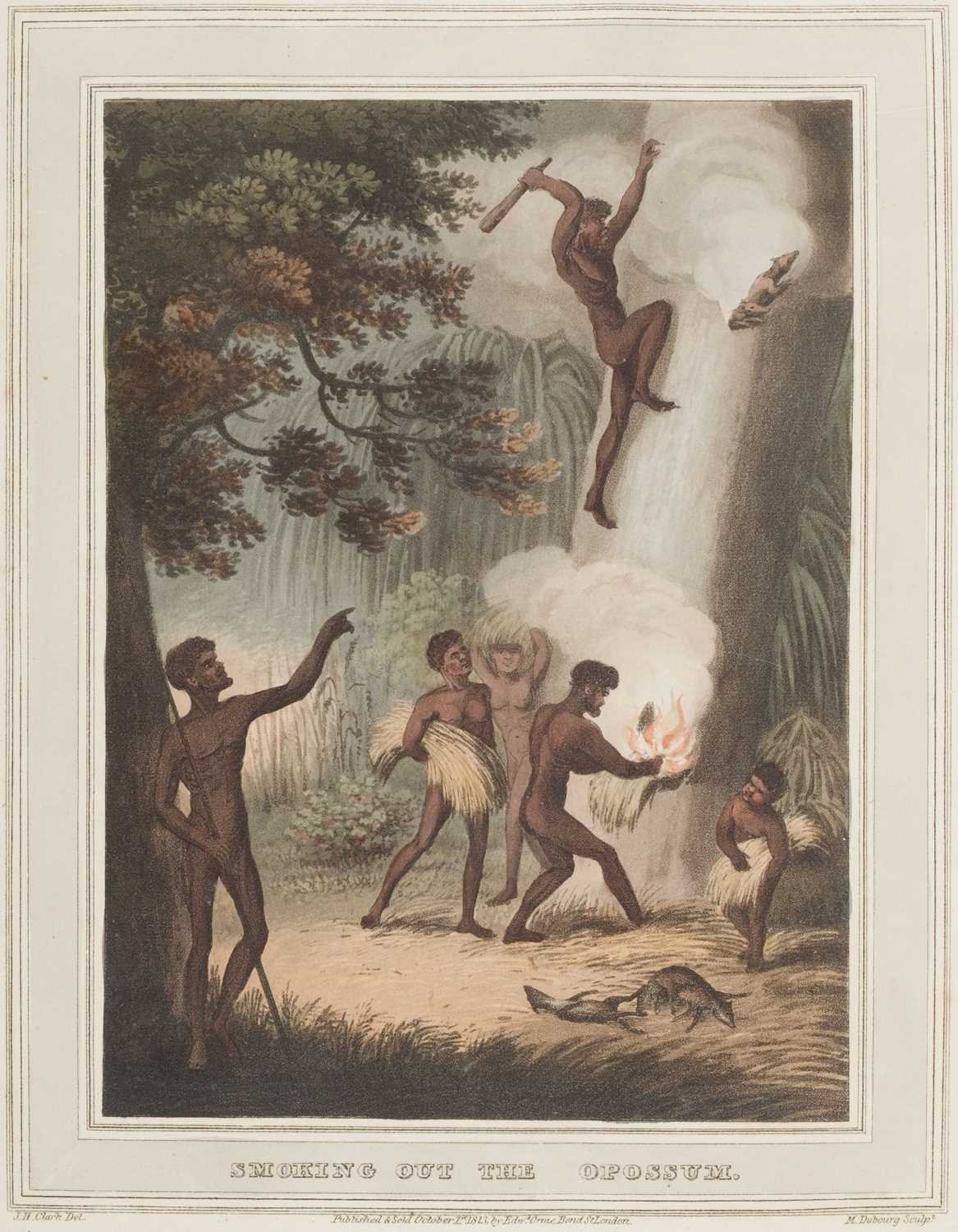 Lot 8 - Clark, John Heaviside. Field Sports, &c. &c. of the Native Inhabitants of New South Wales, 1813