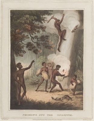 Lot 8 - Clark, John Heaviside. Field Sports, &c. &c. of the Native Inhabitants of New South Wales, 1813