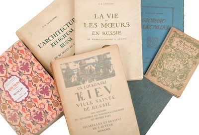 Lot 55 - Loukomski (G. K.). La Ville Sainte de Russie, Kiev..., 1929..., and others