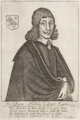 Lot 220 - Culpeper (Nicholas). Pharmacopoeia Londinensis: or The London Dispensatory..., 1653