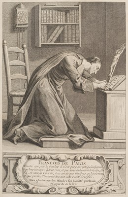 Lot 262 - Saint Médard Miracles. 16 printed pamphlets in French (one in MS) on the miracles of Francois de Paris, at Saint Médard, 1731-85