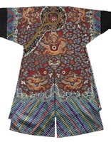 Lot 402 - Chinese Dragon Robe.