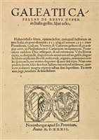 Lot 262 - Capella, Galeazzo Flavio