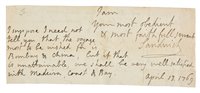 Lot 231 - Historical Autographs.