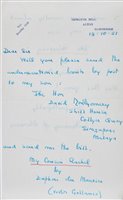 Lot 237 - Montgomery, Bernard Law, 1st Viscount Montgomery of Alamein, 1887-1976