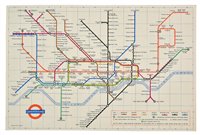 Lot 163 - Underground map.