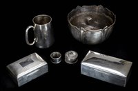 Lot 304 - Mixed Silver.