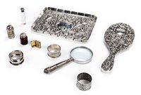 Lot 303 - Mixed Silver.