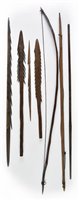 Lot 338 - Australian Tiwi Mortuary Spears.