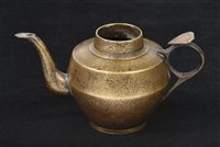 Lot 328 - Teapot.
