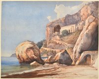 Lot 66 - Giganti (Giacinto, 1806-1876, with additions by a pupil from the Bourbon royal family of Naples and Sicily).